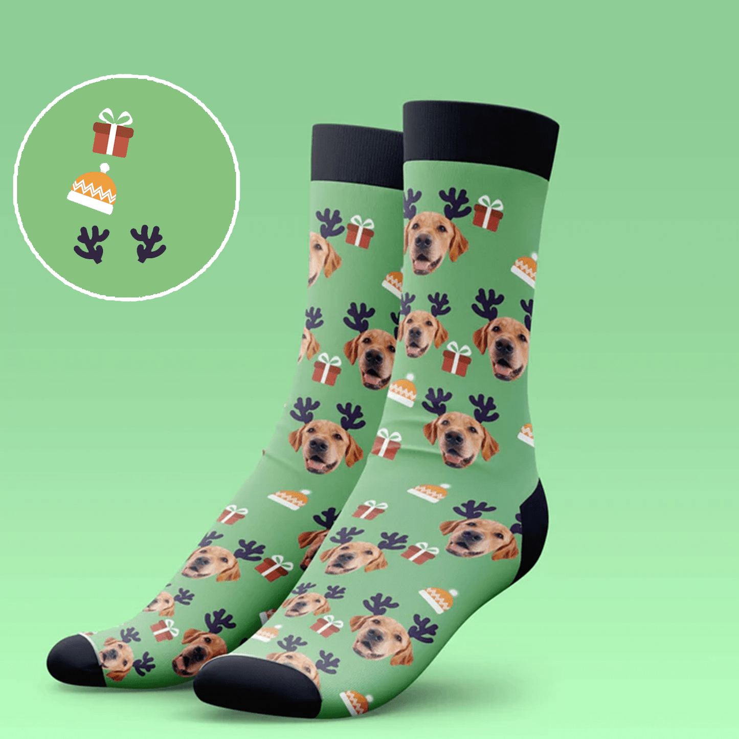 Reindeer Socks