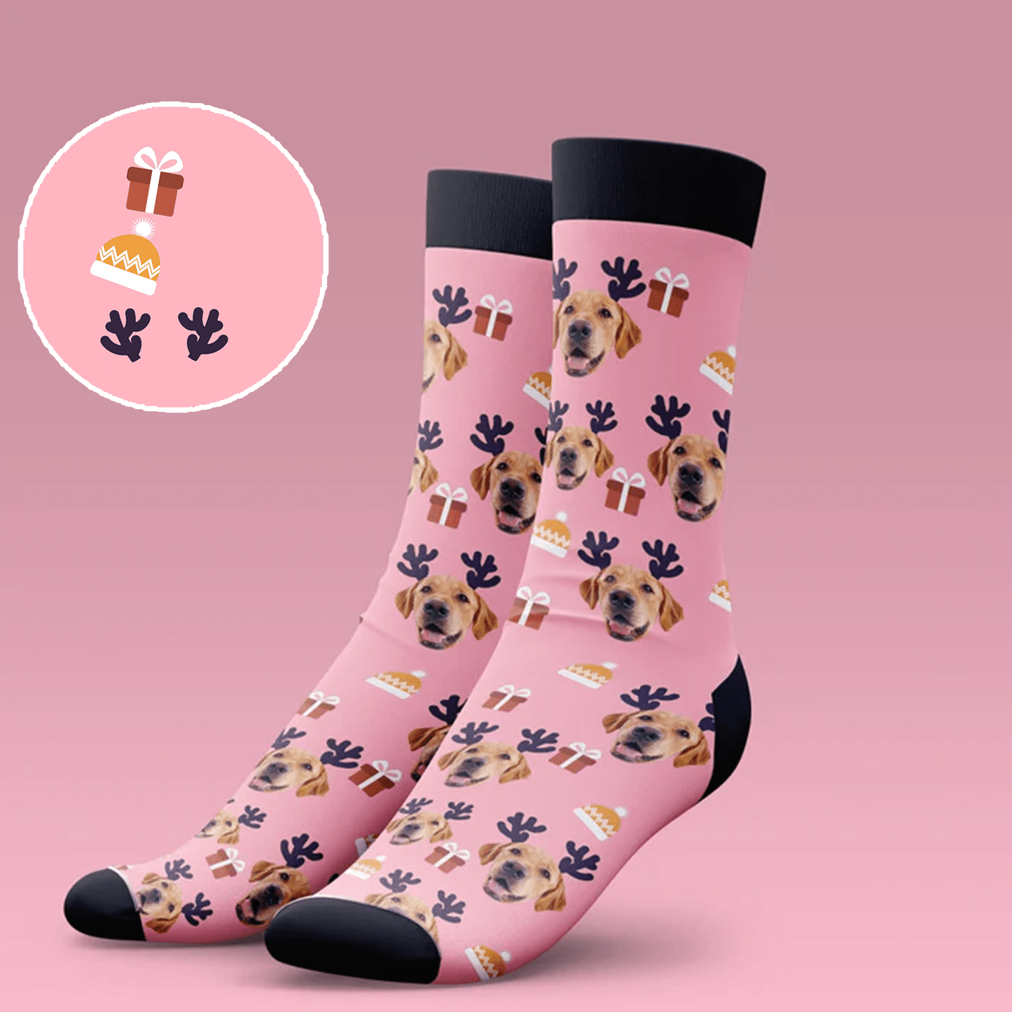 Reindeer Socks
