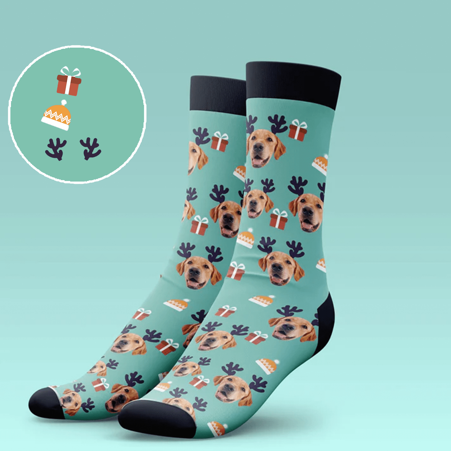 Reindeer Socks