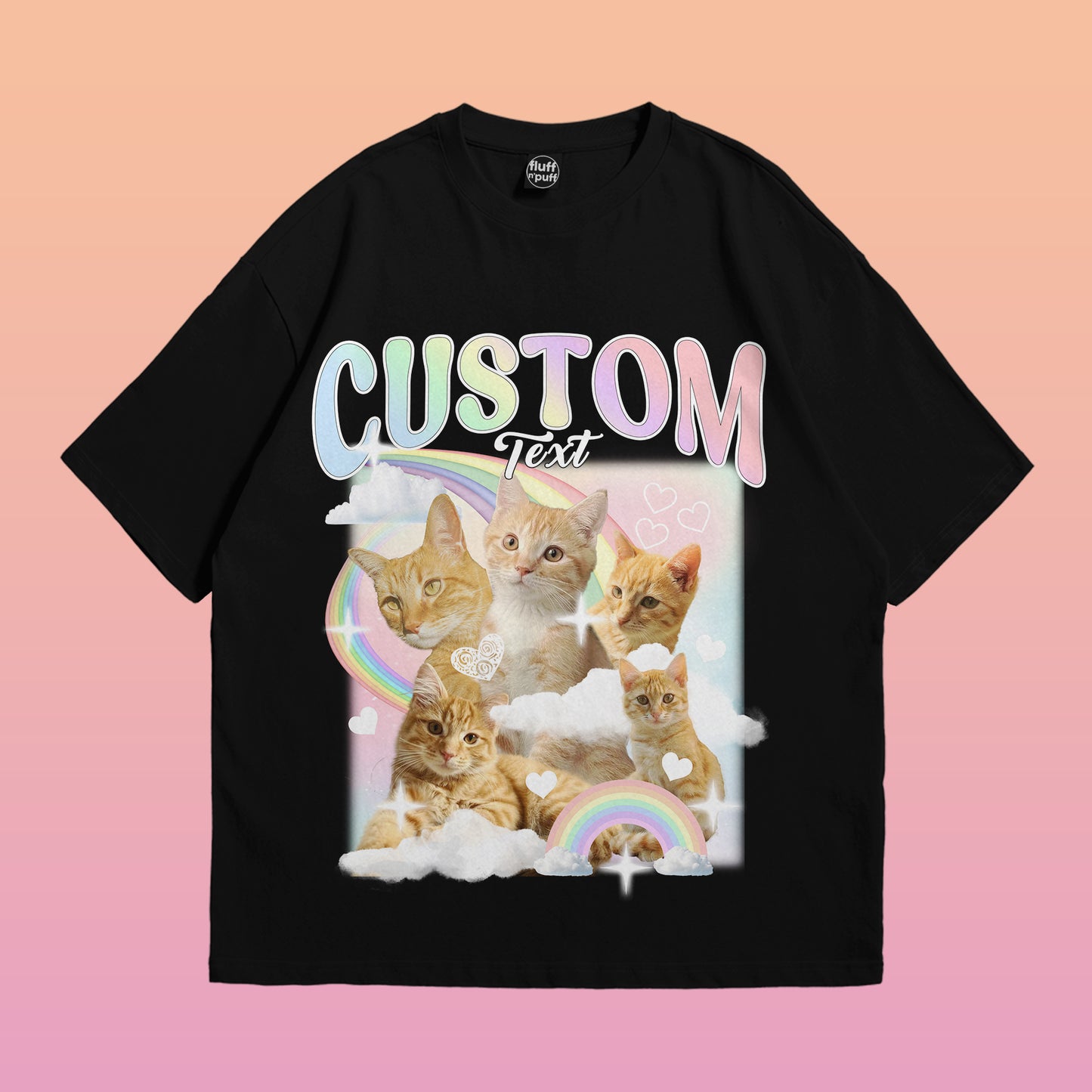 Rainbow Snuggles Tee