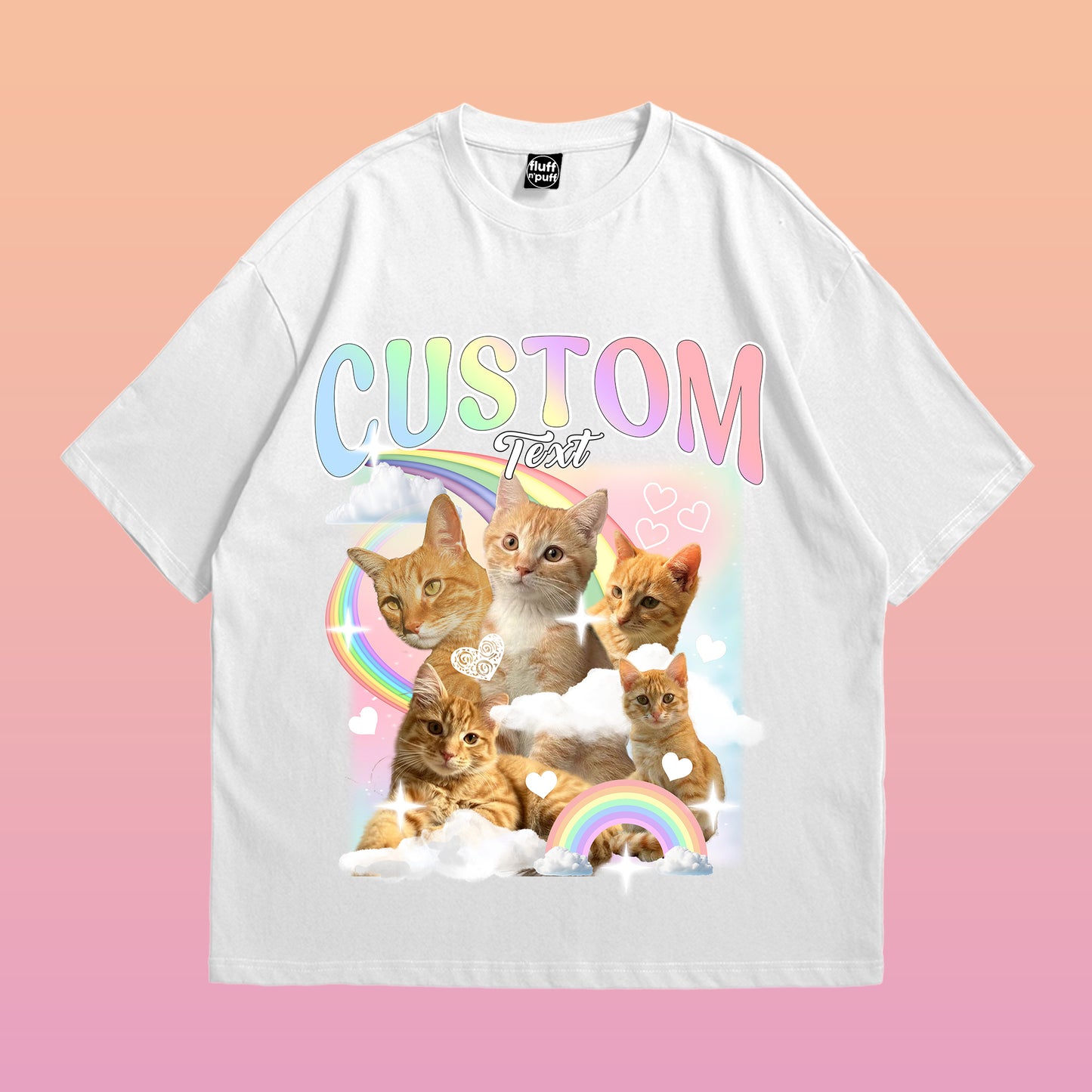 Rainbow Snuggles Tee