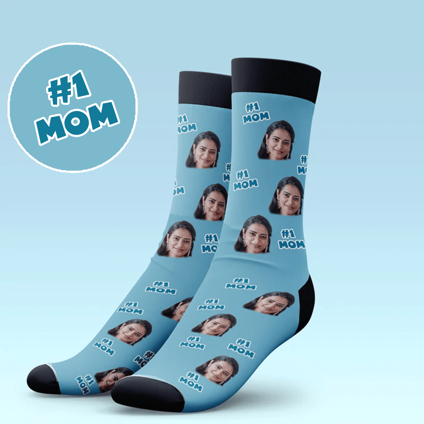 #1 Mom Socks