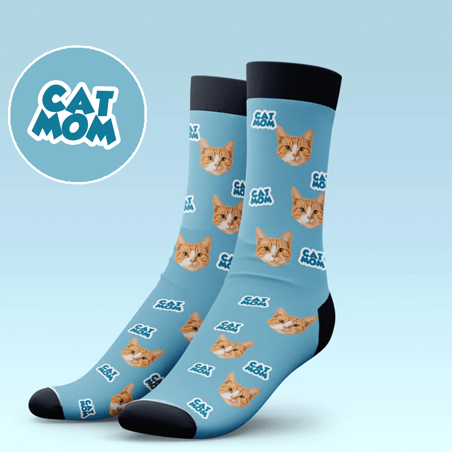 Cat Mom Socks