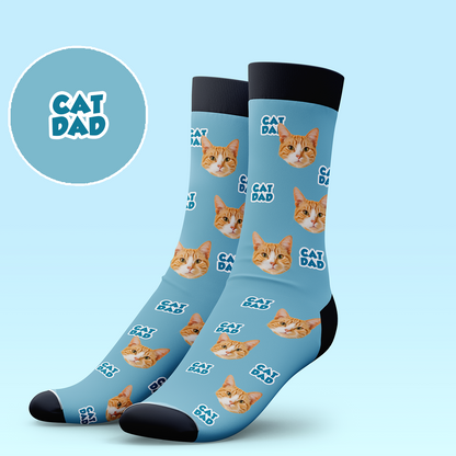 Cat Dad Socks