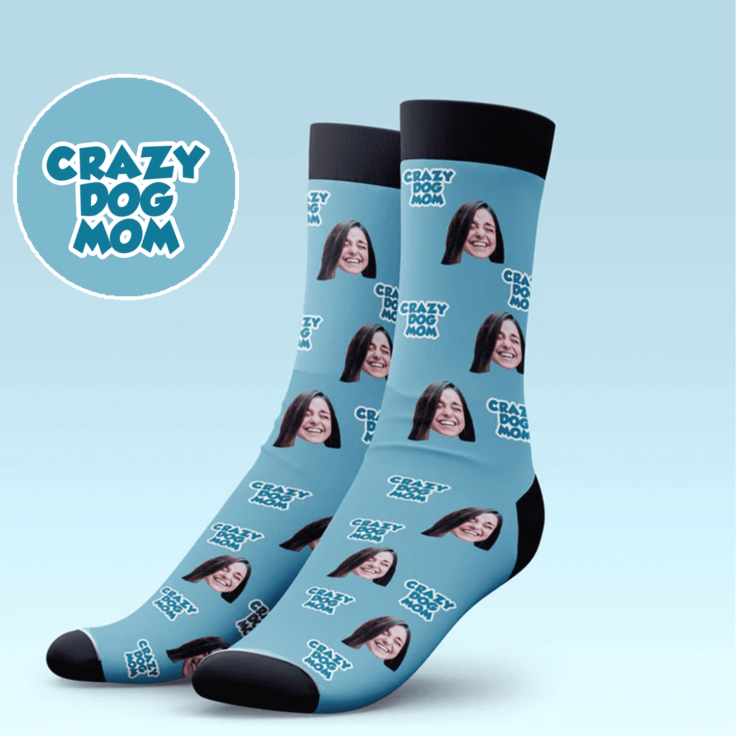 Crazy Dog Mom Socks