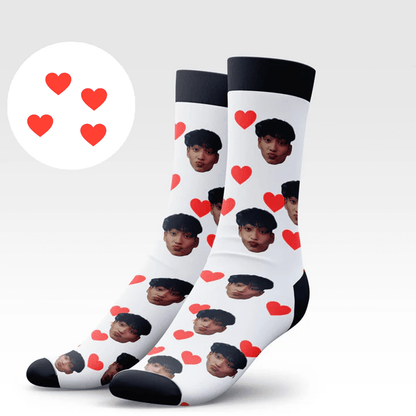 Classic Valentine Socks