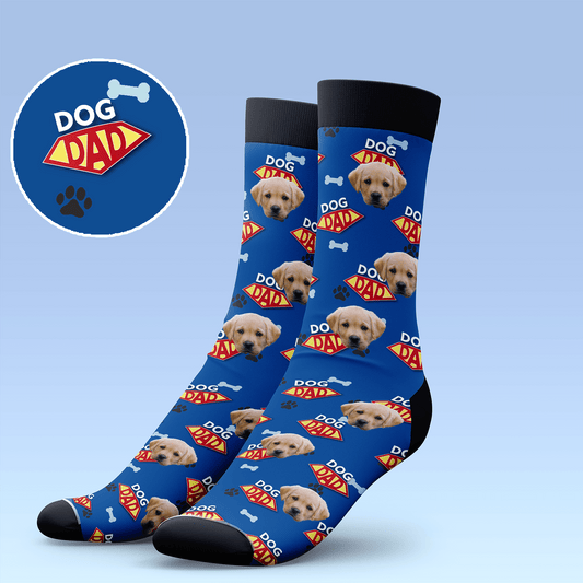 Super Dog Dad Socks