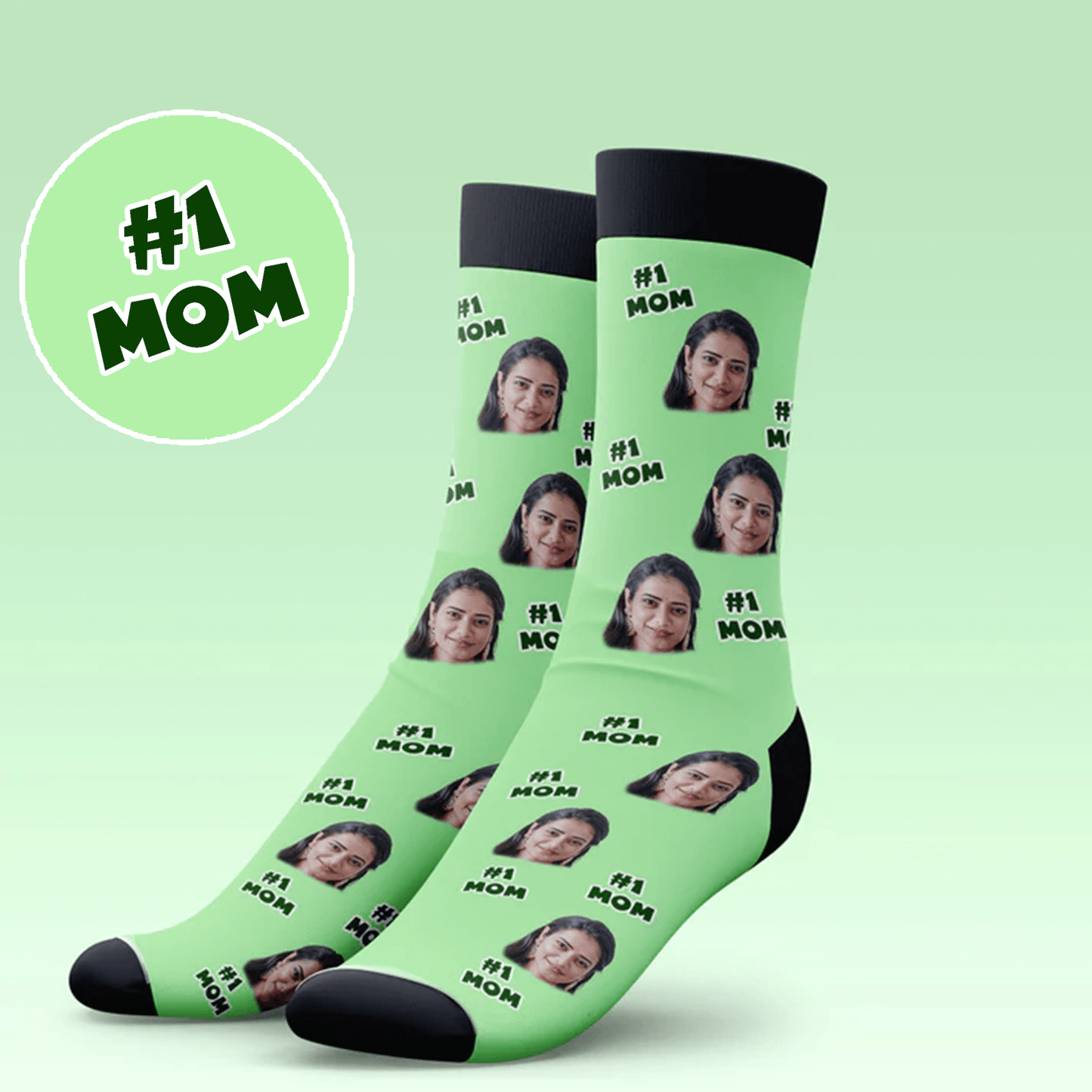 #1 Mom Socks