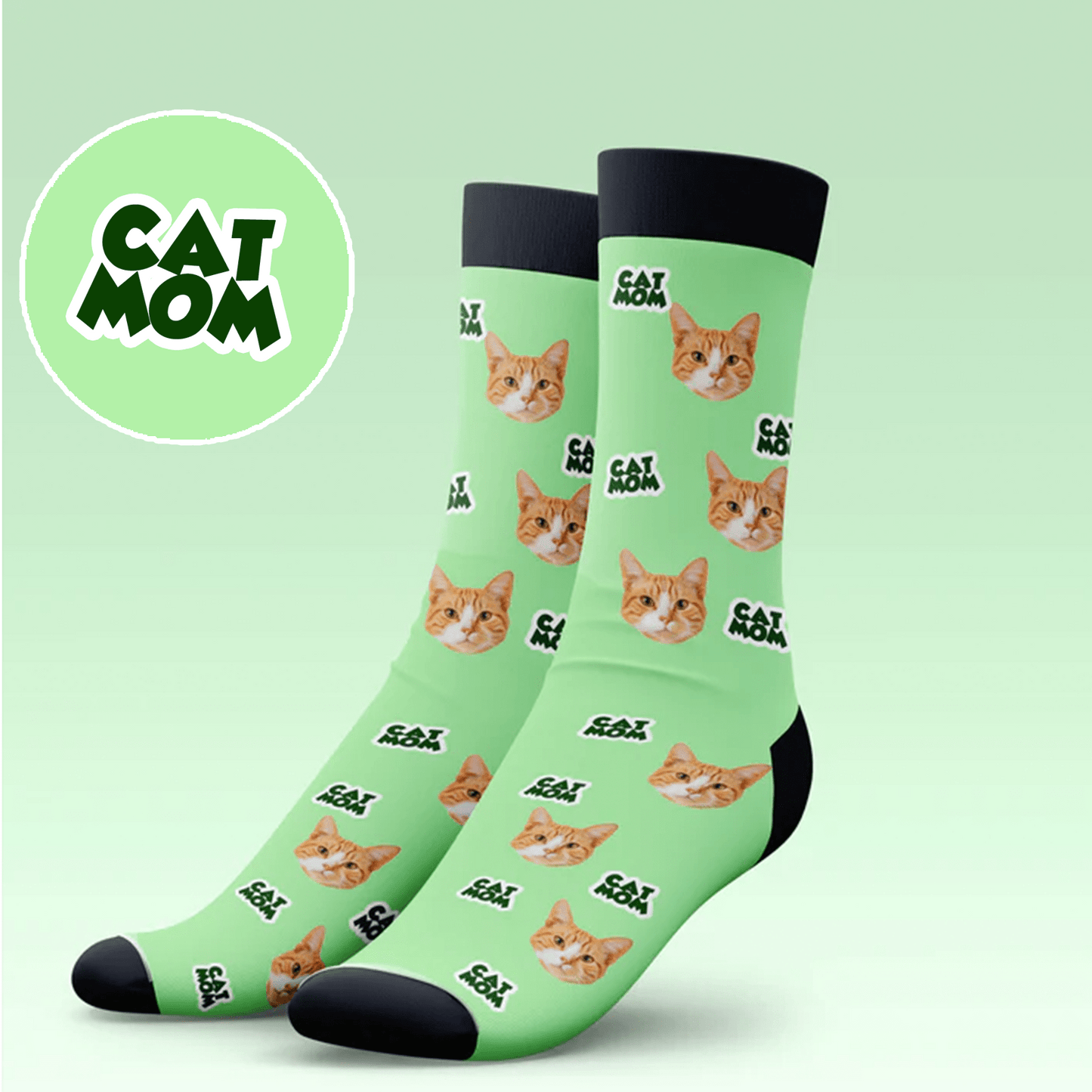 Cat Mom Socks