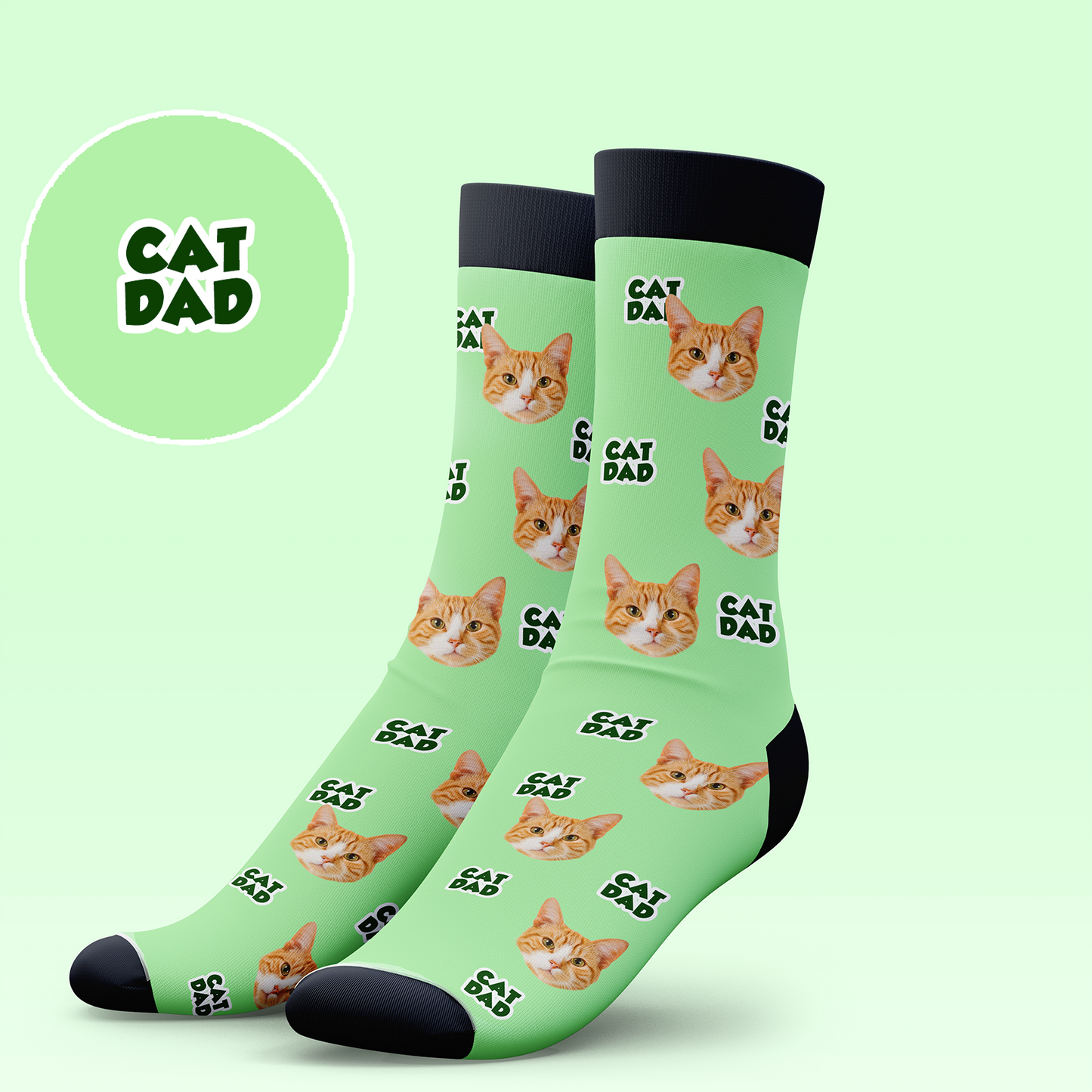 Cat Dad Socks