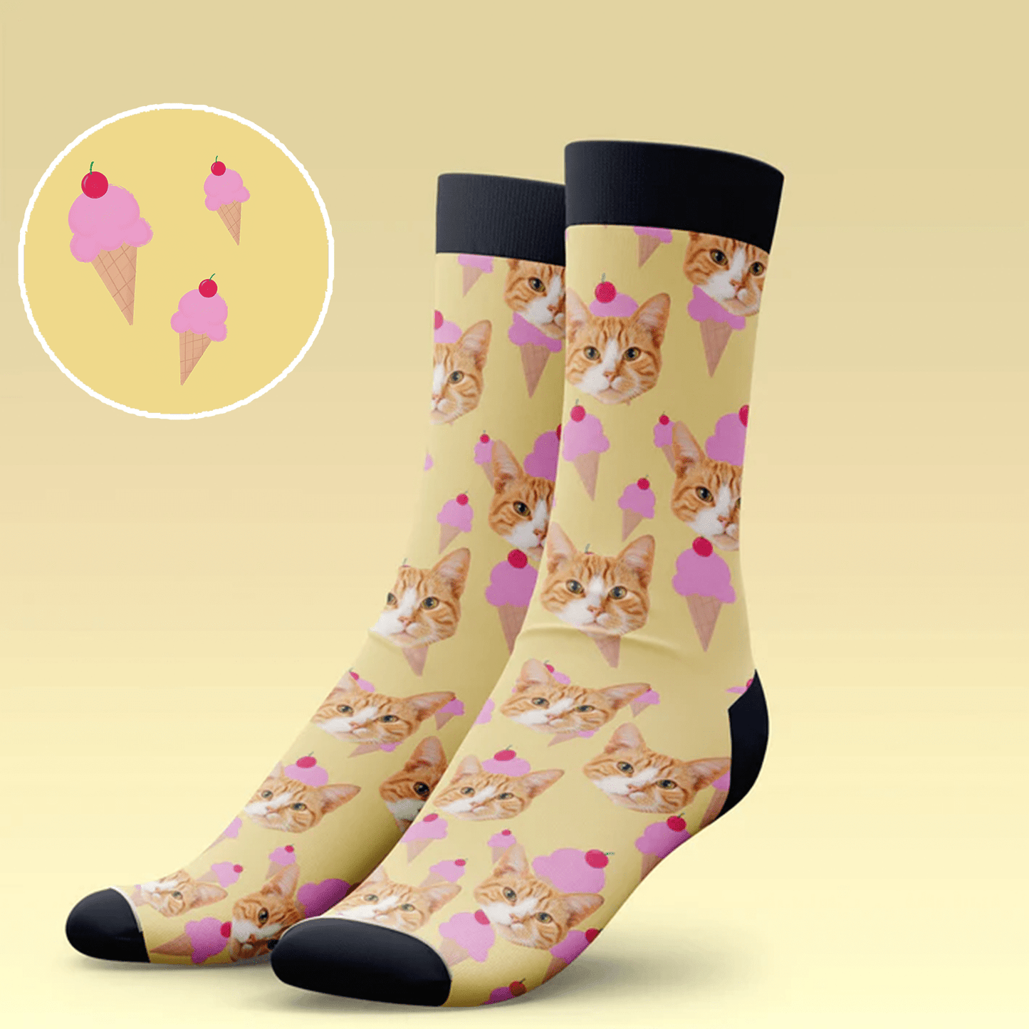 Ice Cream Socks