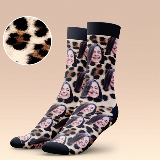 Leopard Print Socks