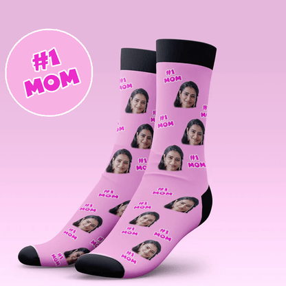 #1 Mom Socks