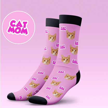 Cat Mom Socks