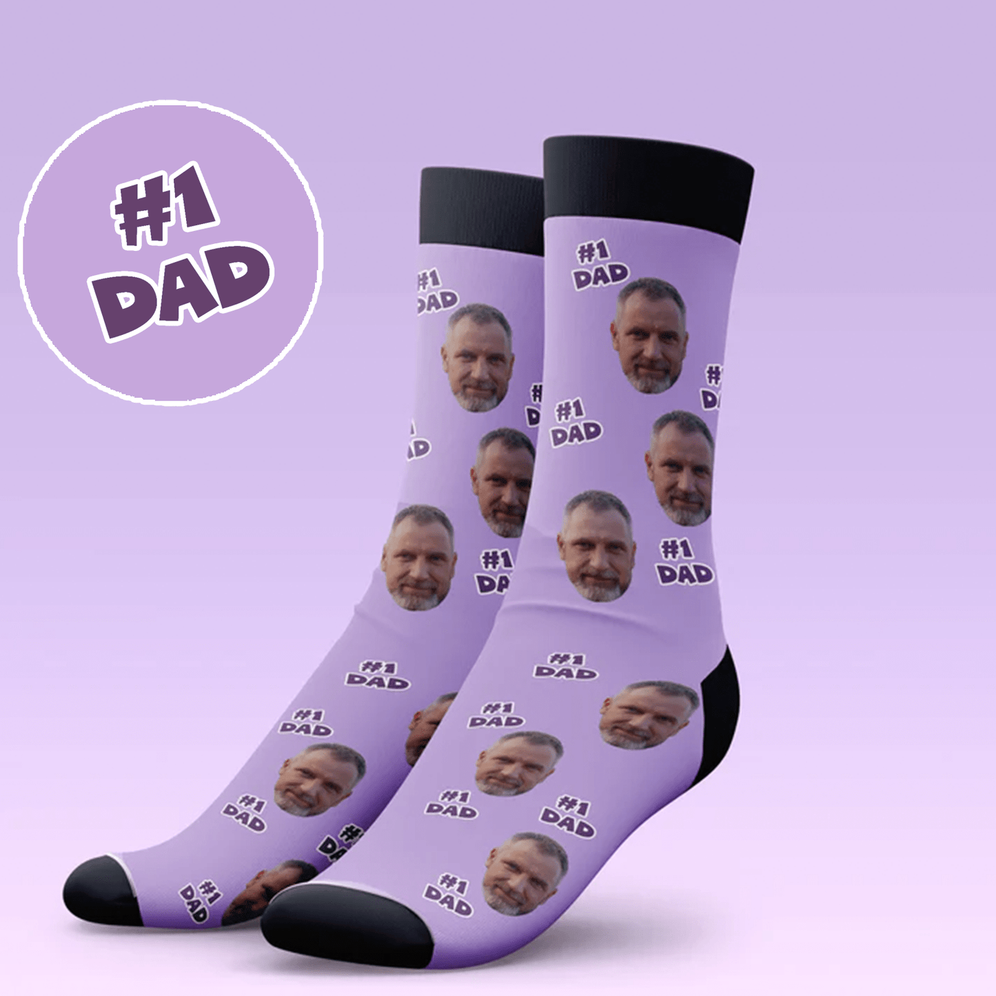 #1 Dad Socks