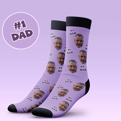 #1 Dad Socks