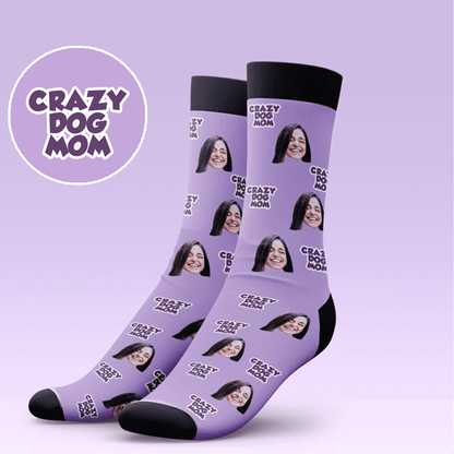 Crazy Dog Mom Socks