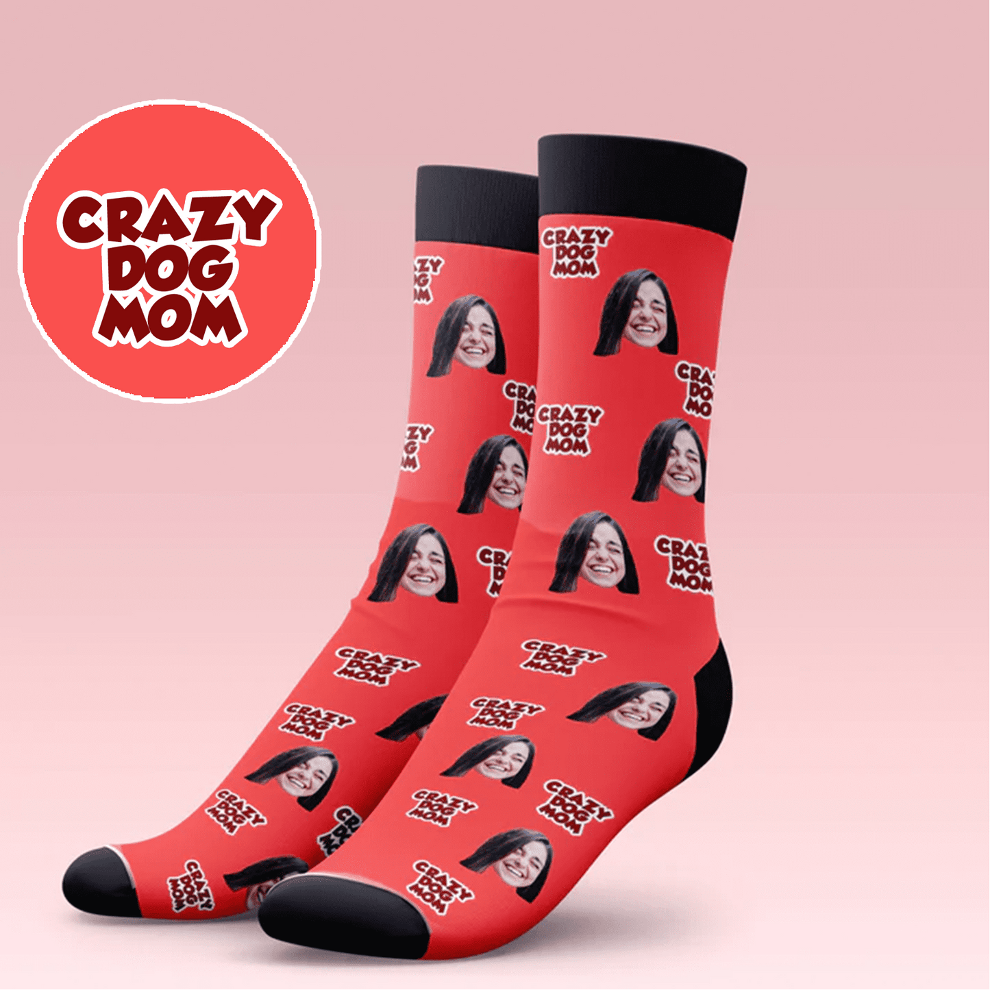 Crazy Dog Mom Socks