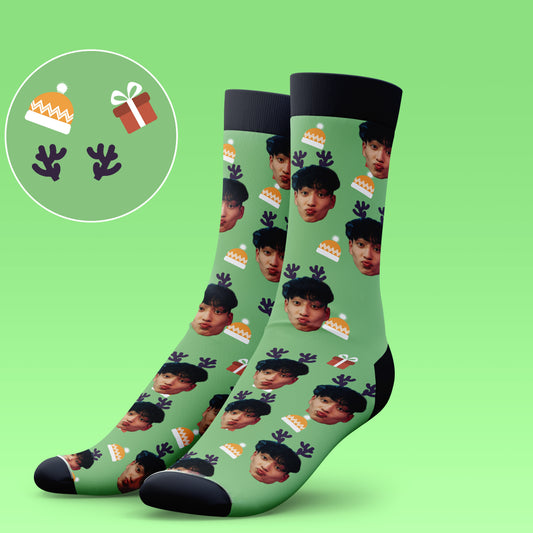 Reindeer Socks