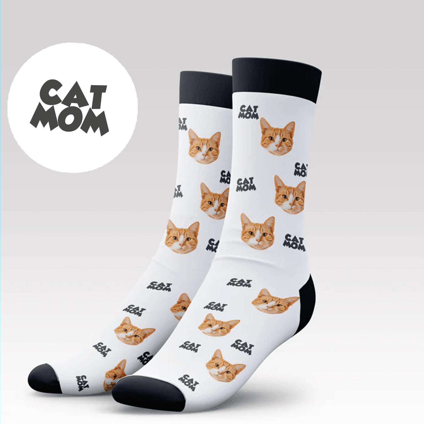 Cat Mom Socks