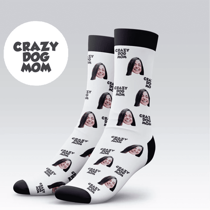 Crazy Dog Mom Socks