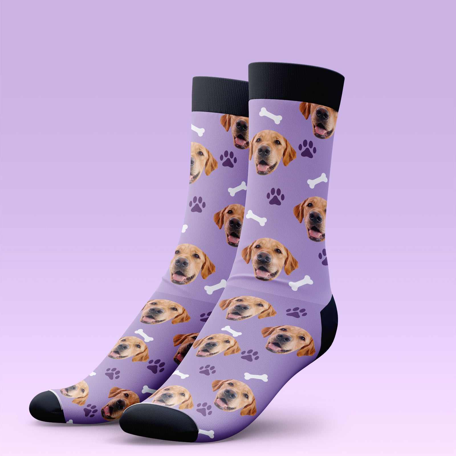 Custom socks pet face sale